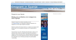 Desktop Screenshot of emigrantinspanje.nl